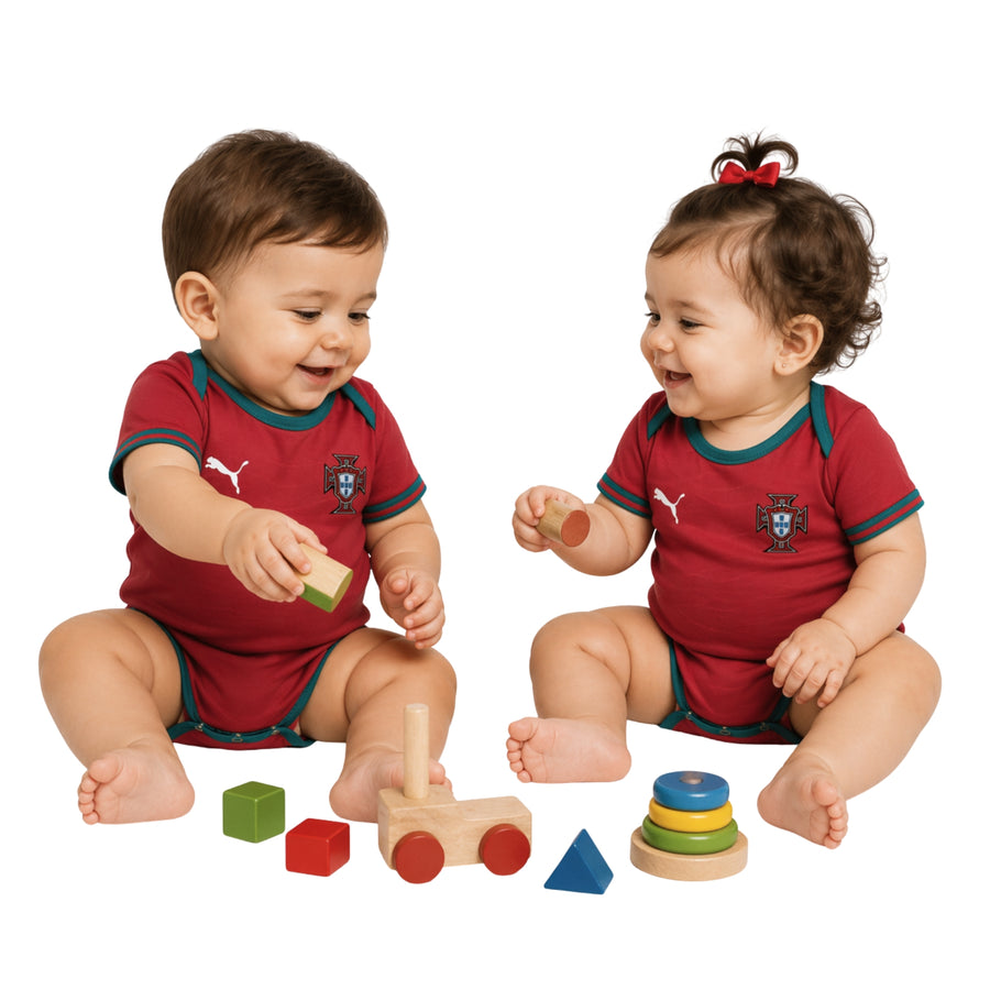 Portugal - Body Bébé Domicile 26/27 - Coupe du Monde 2026