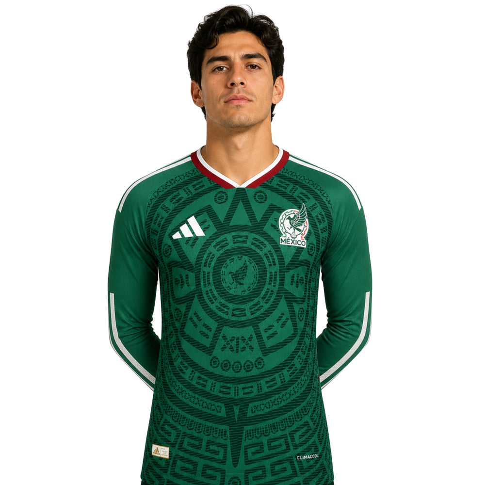 Mexico Home 26/27 - World Cup 2026 - Long Sleeve - Player Version