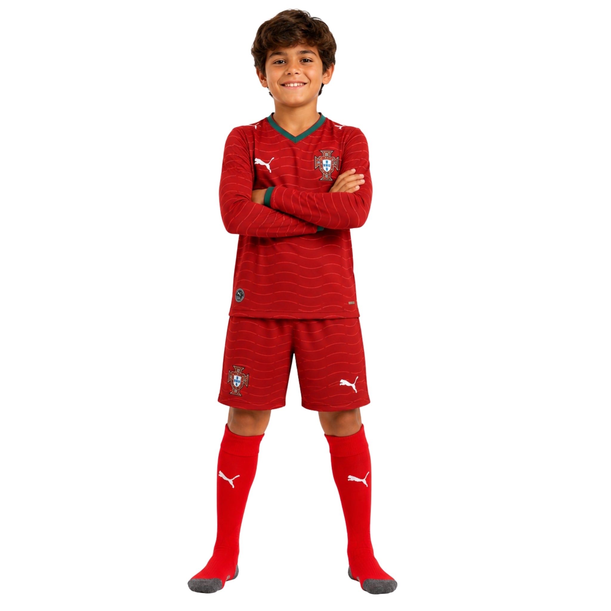 Portugal - Home Kit 26/27 - 2026 World Cup - Long Sleeves