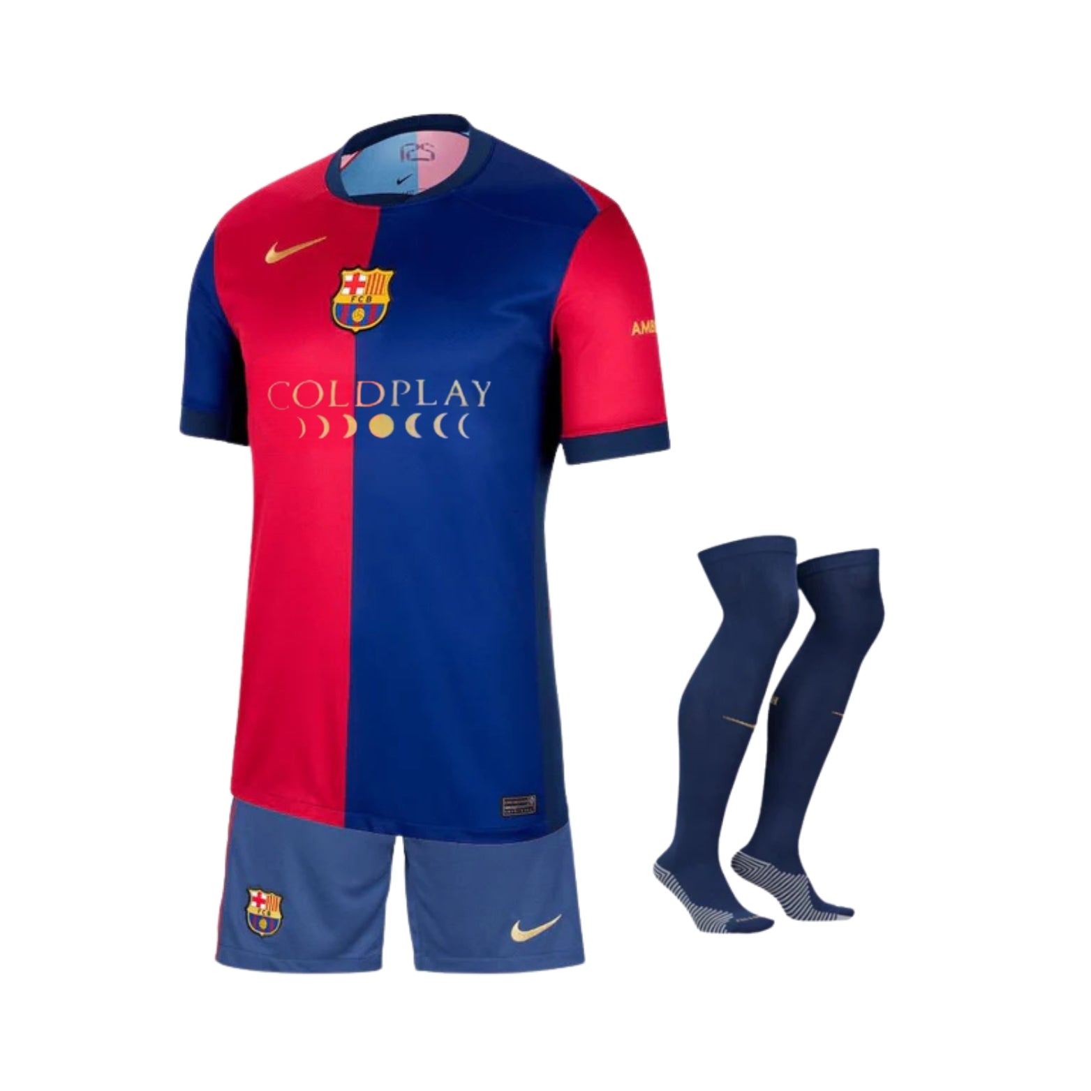 Kit - Barcelone Coldplay Édition Speciale 24/25 - Vue de face