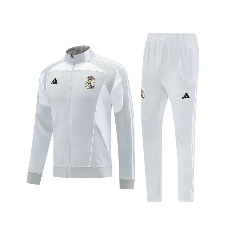 Real Madrid 25/26 - Survêtement - Zip Complet - Vue de face
