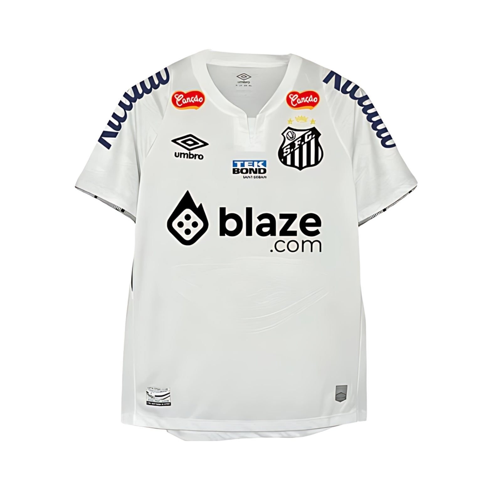 Santos Domicile 24/25 - Tous les Sponsors - Vue de face