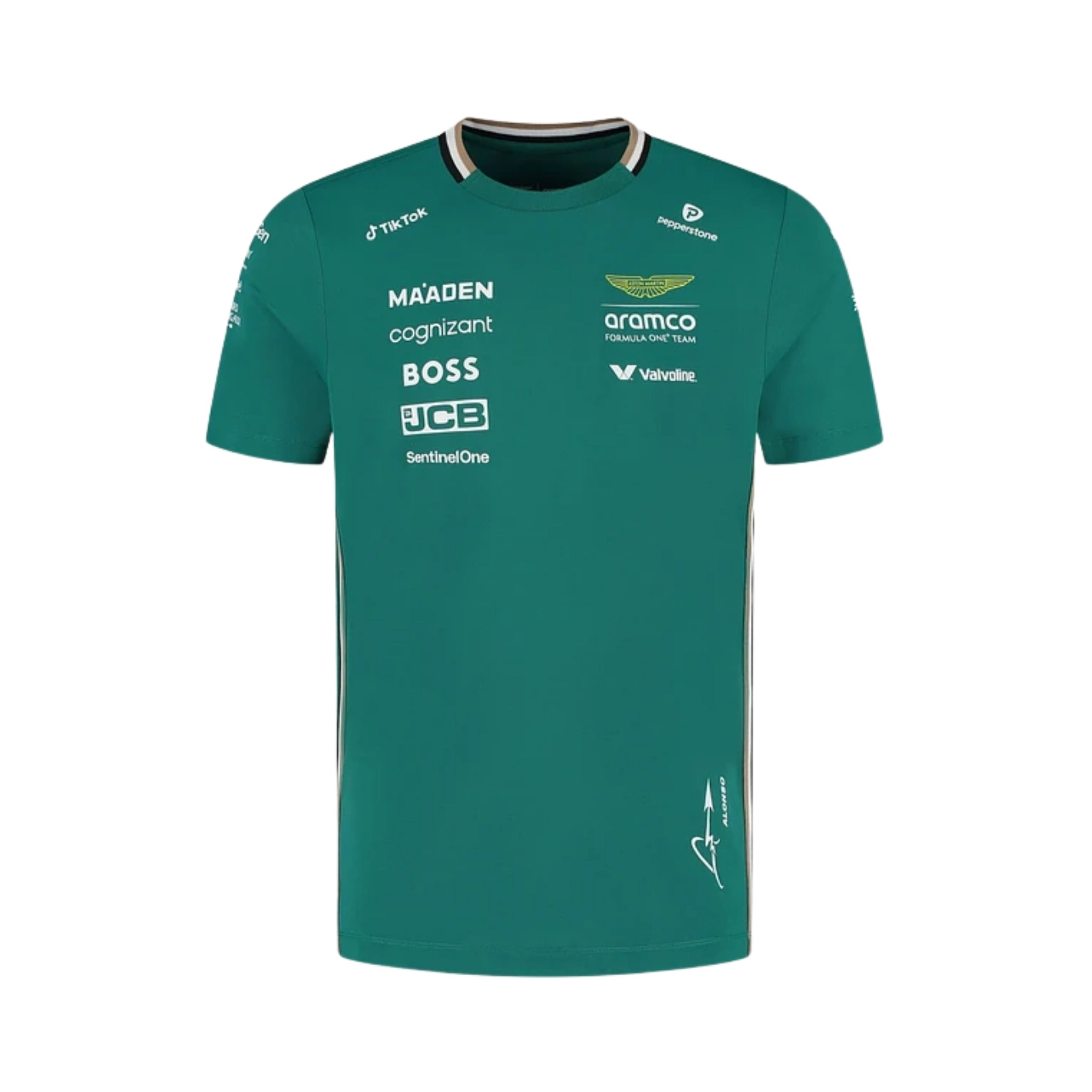 T-Shirt Aston Martin F1 2025 - Vue de face