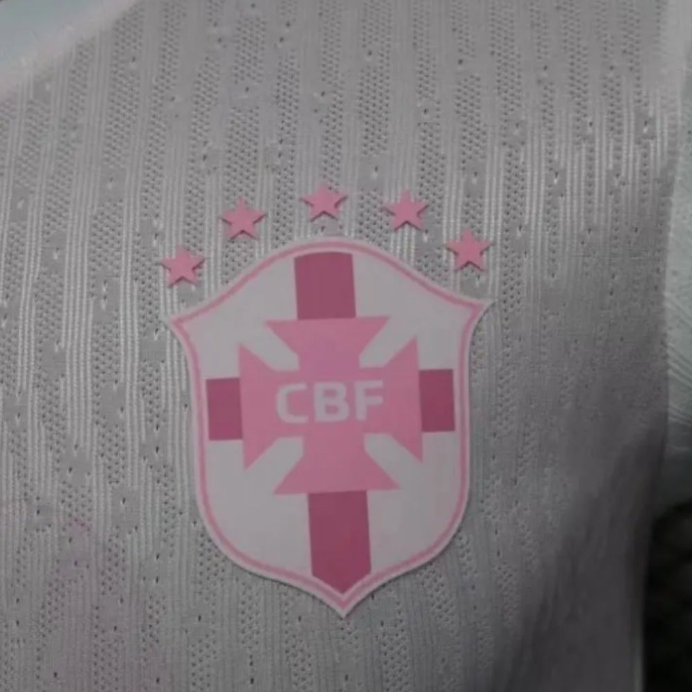 Brazil Special Edition 26/27 - World Cup 2026 - Player Version - Pink and White