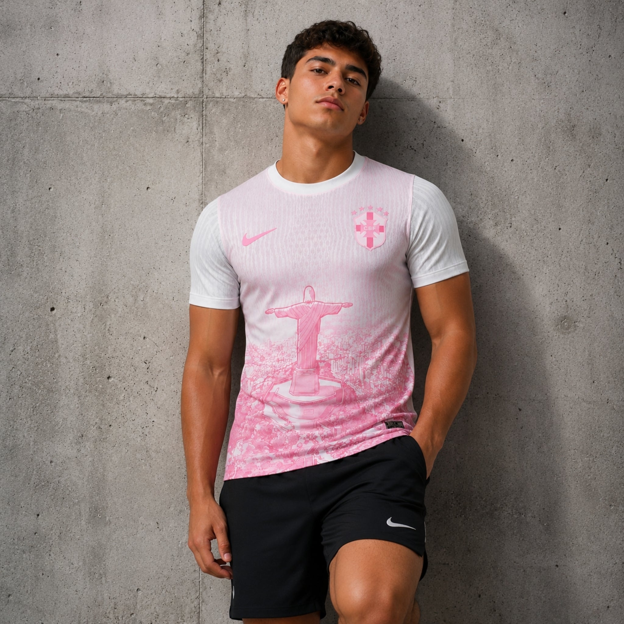 Brazil Special Edition 26/27 - World Cup 2026 - Player Version - Pink and White