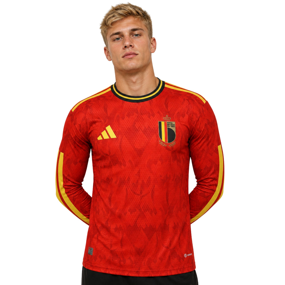 Belgium Home 26/27 - World Cup 2026 - Long Sleeves - Player Version