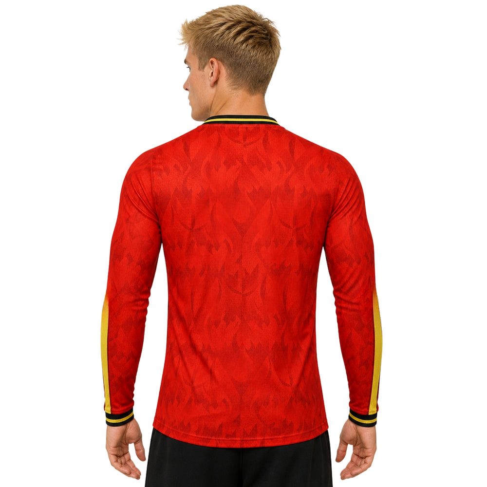 Belgium Home 26/27 - World Cup 2026 - Long Sleeves - Player Version