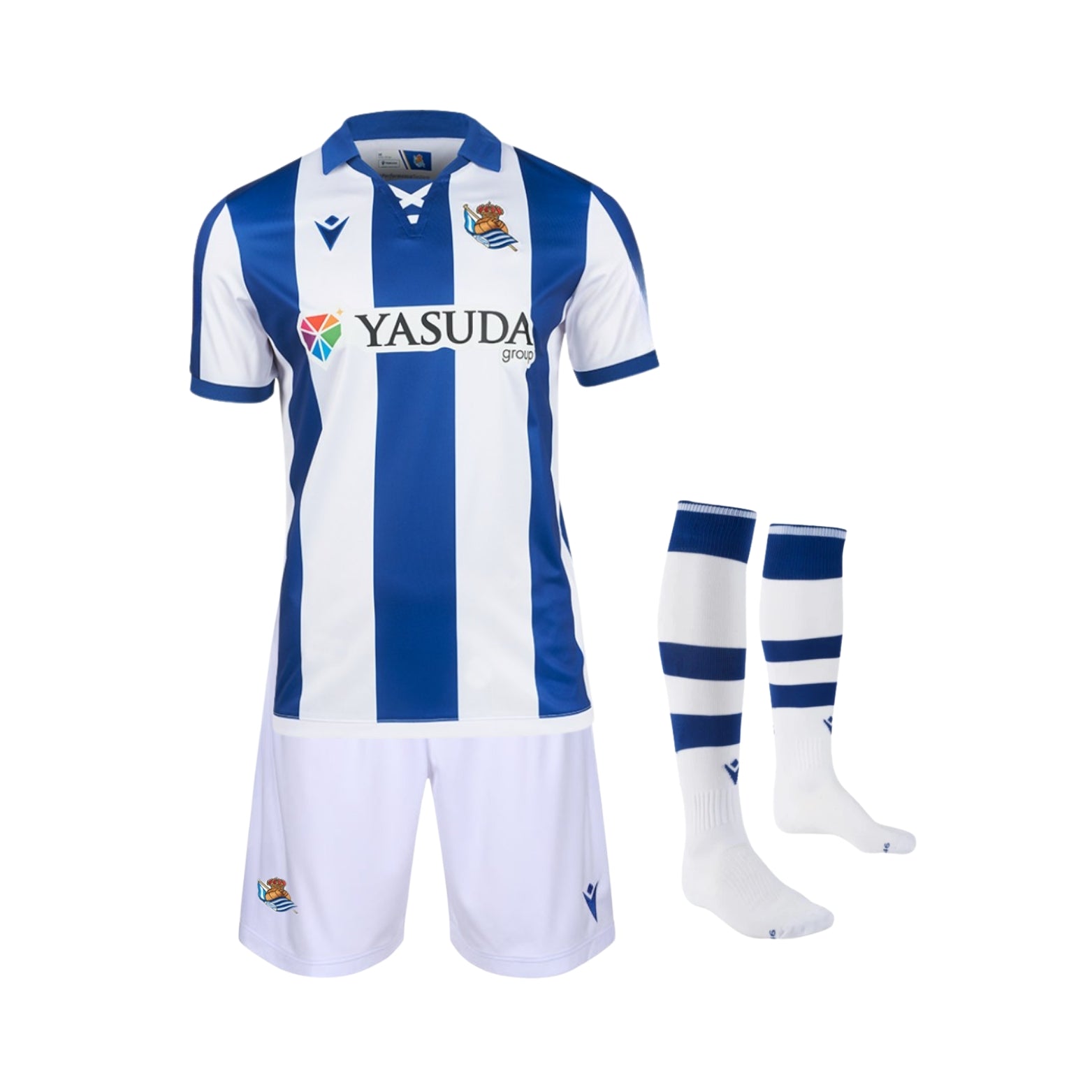 Kit - Real Sociedad Domicile 24/25 - Vue de face