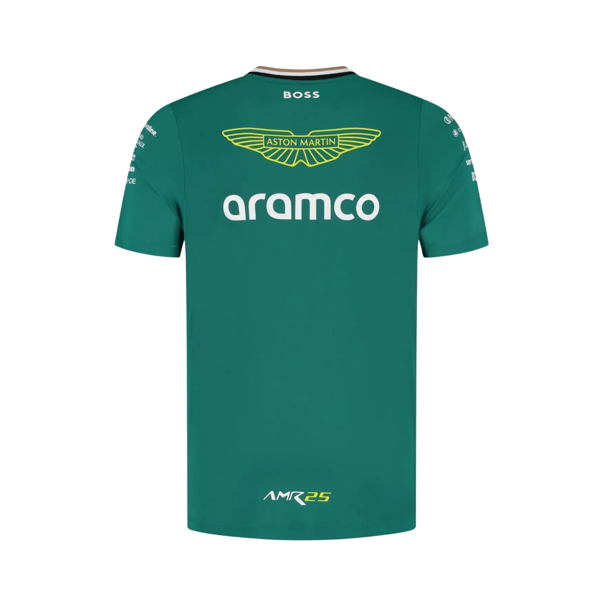T-Shirt Aston Martin F1 2025 - Vue de dos