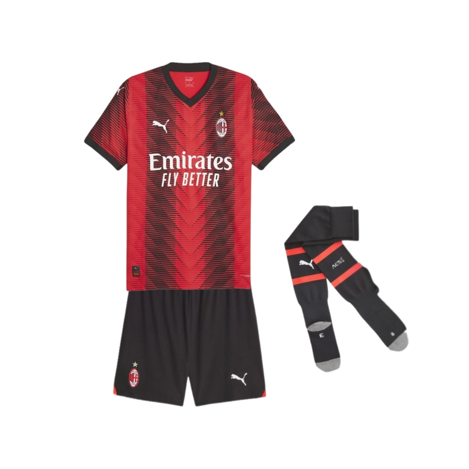 Kit - AC Milan Domicile 23/24 - Vue de face