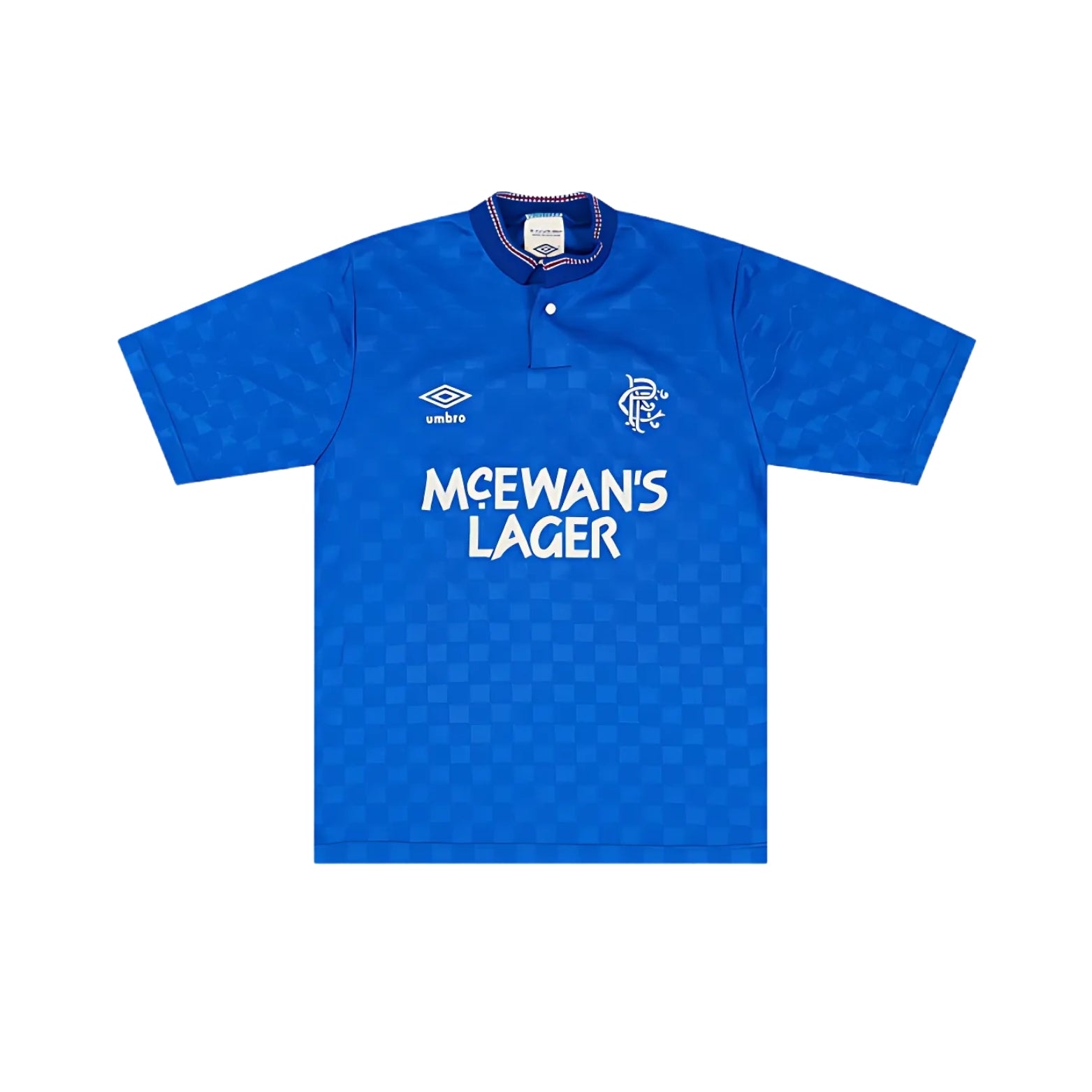 Rangers Domicile 87/88 - Vue de face