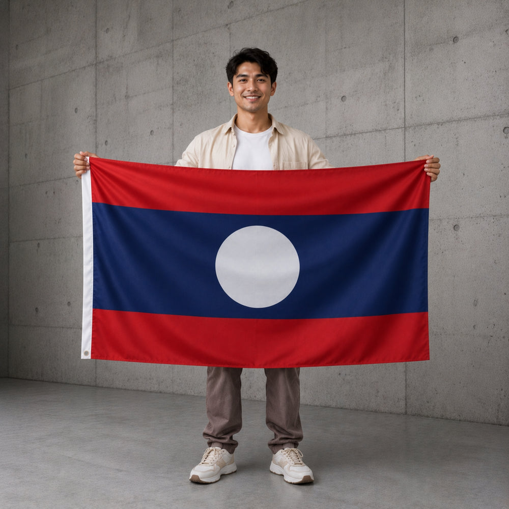Drapeau - Laos