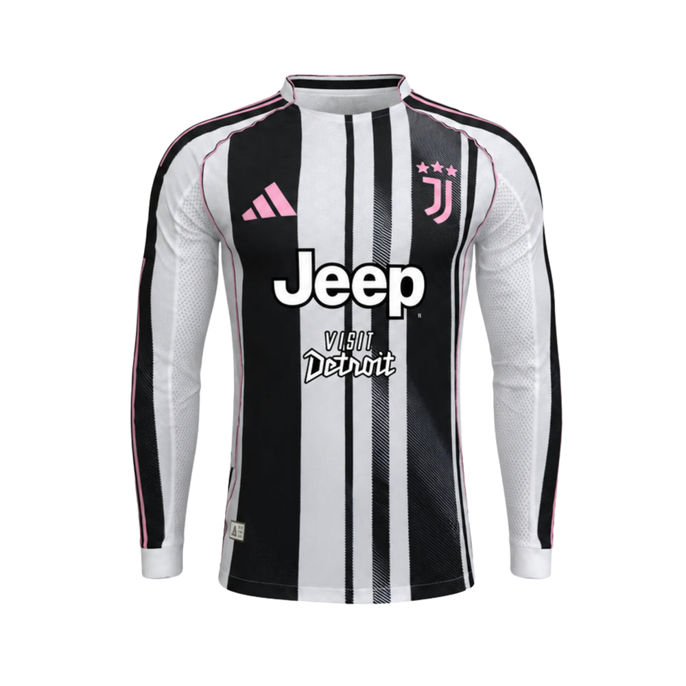Juventus Home 25/26 - Long Sleeve - Player Version