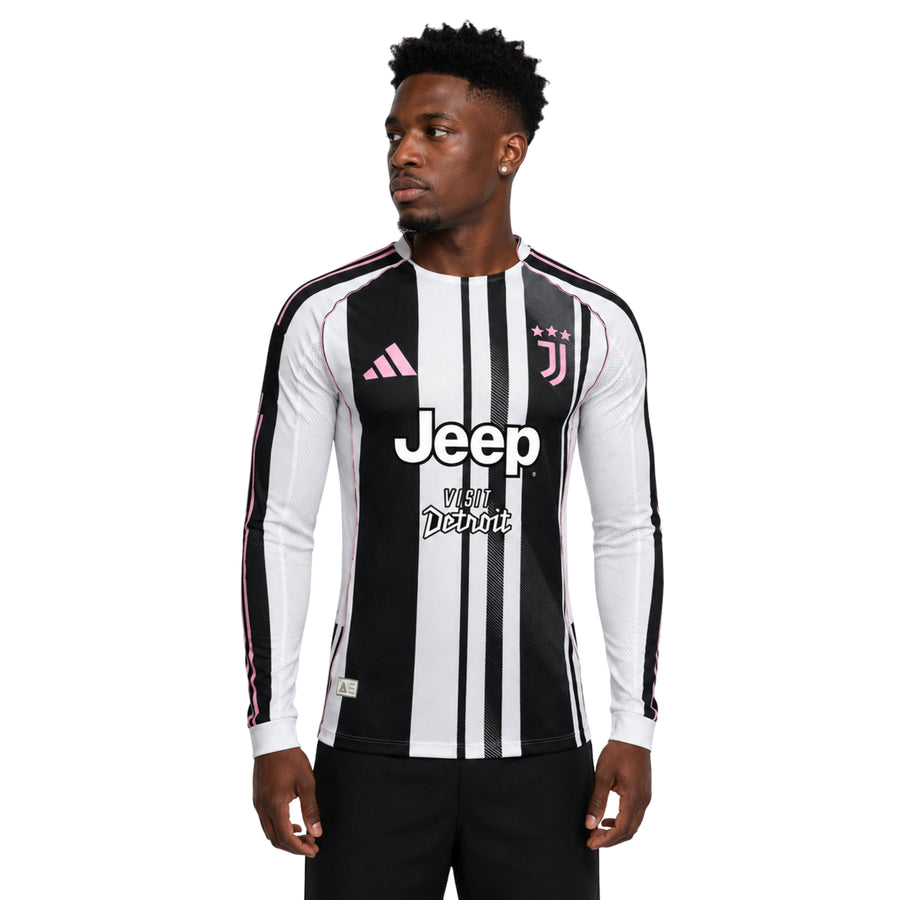 Juventus Local 25/26 - Manga Larga - Versión Jugador