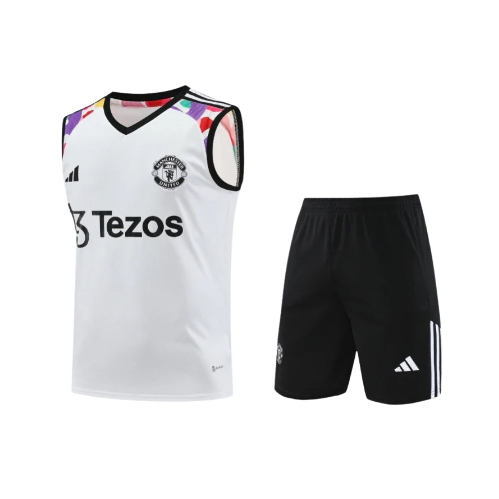 Équipement de Entraînement - Manchester United 24/25 - Manches Cava - Vue de face