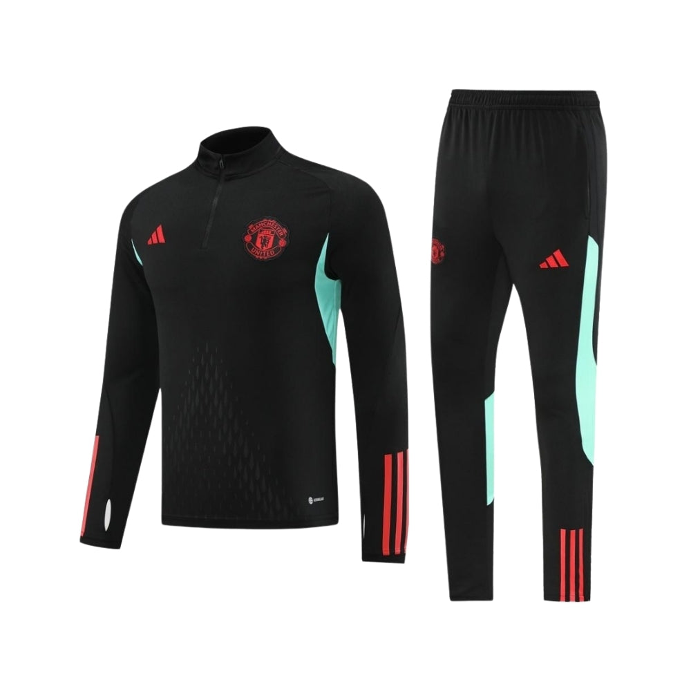 Manchester United 25/26 - Survêtement - 1/2 Zip - Vue de face