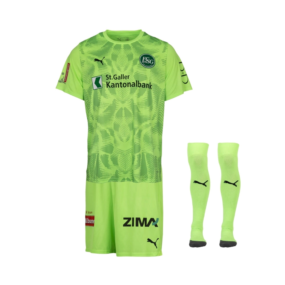 Kit - FC St. Gallen Gardiens de But 25/26 - Vue de face