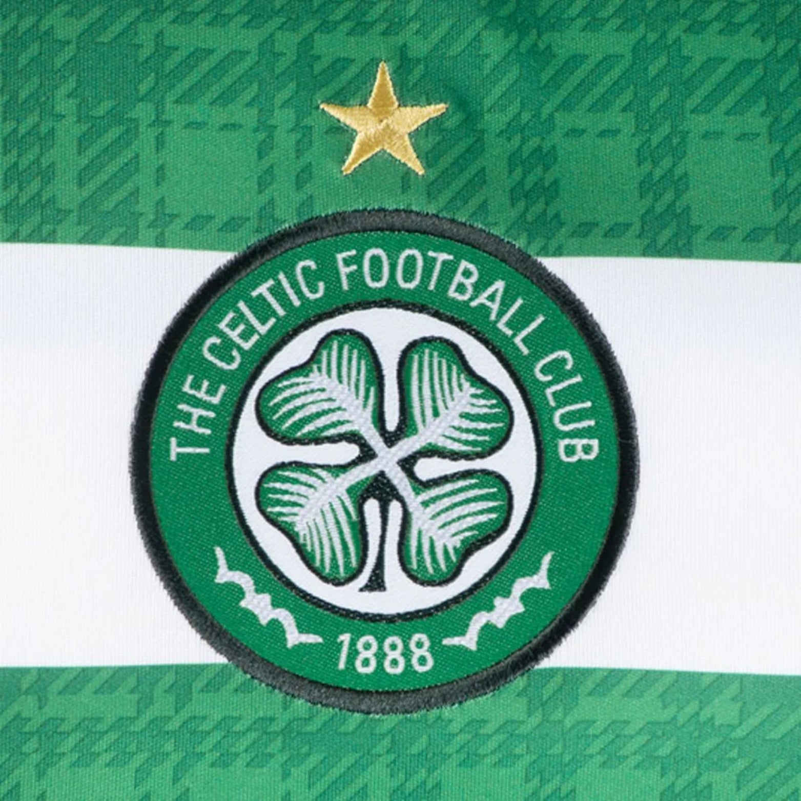 Celtic Domicile 25/26 - Tous les Sponsors - Vue rapprochée
