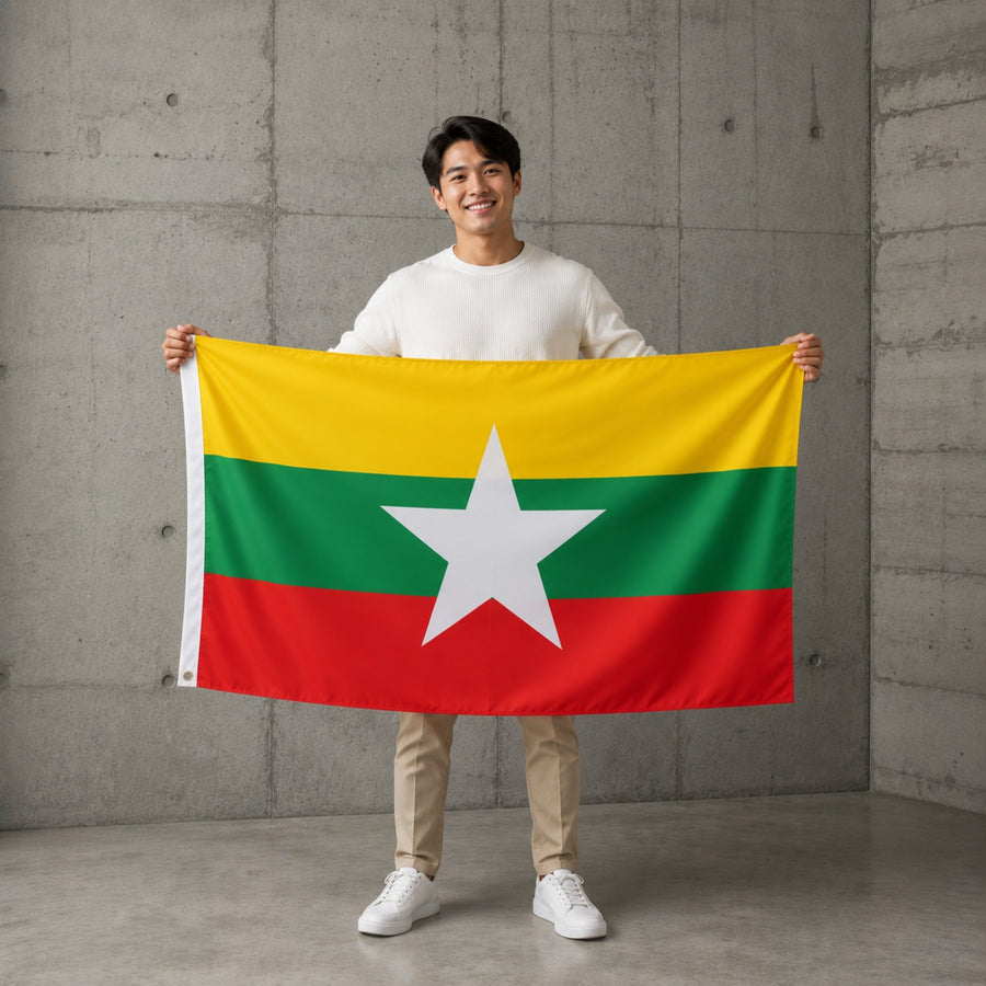 Drapeau - Myanmar