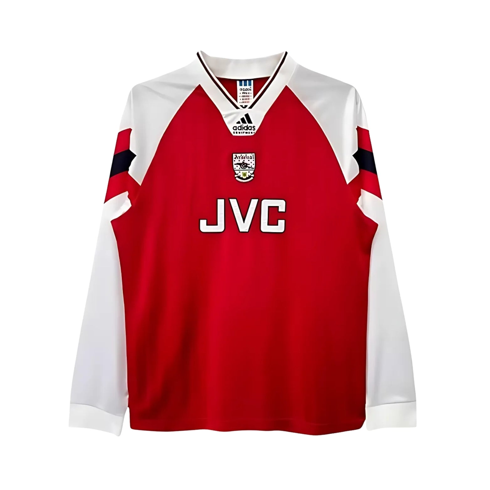 Arsenal Domicile 92/93 - Manches Longues - Vue de face