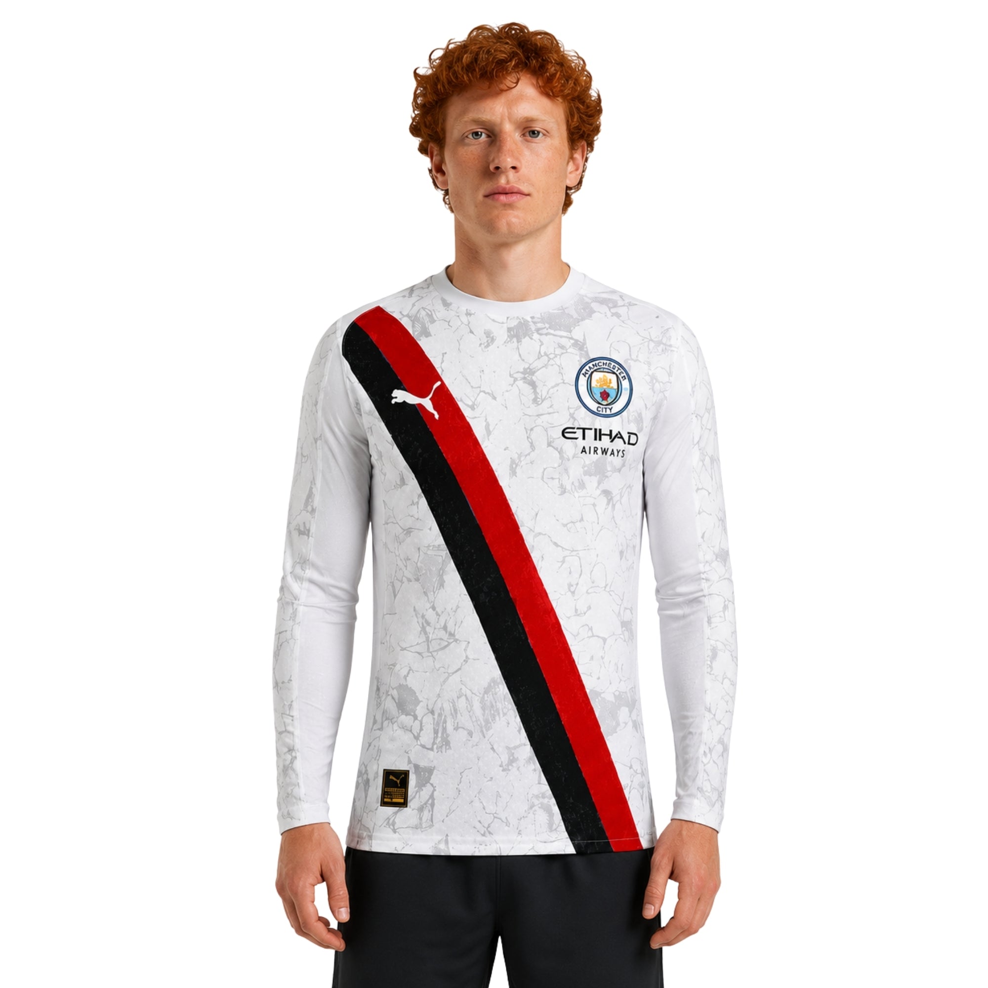 Manchester City Away 25/26 - Long Sleeve - Player Version