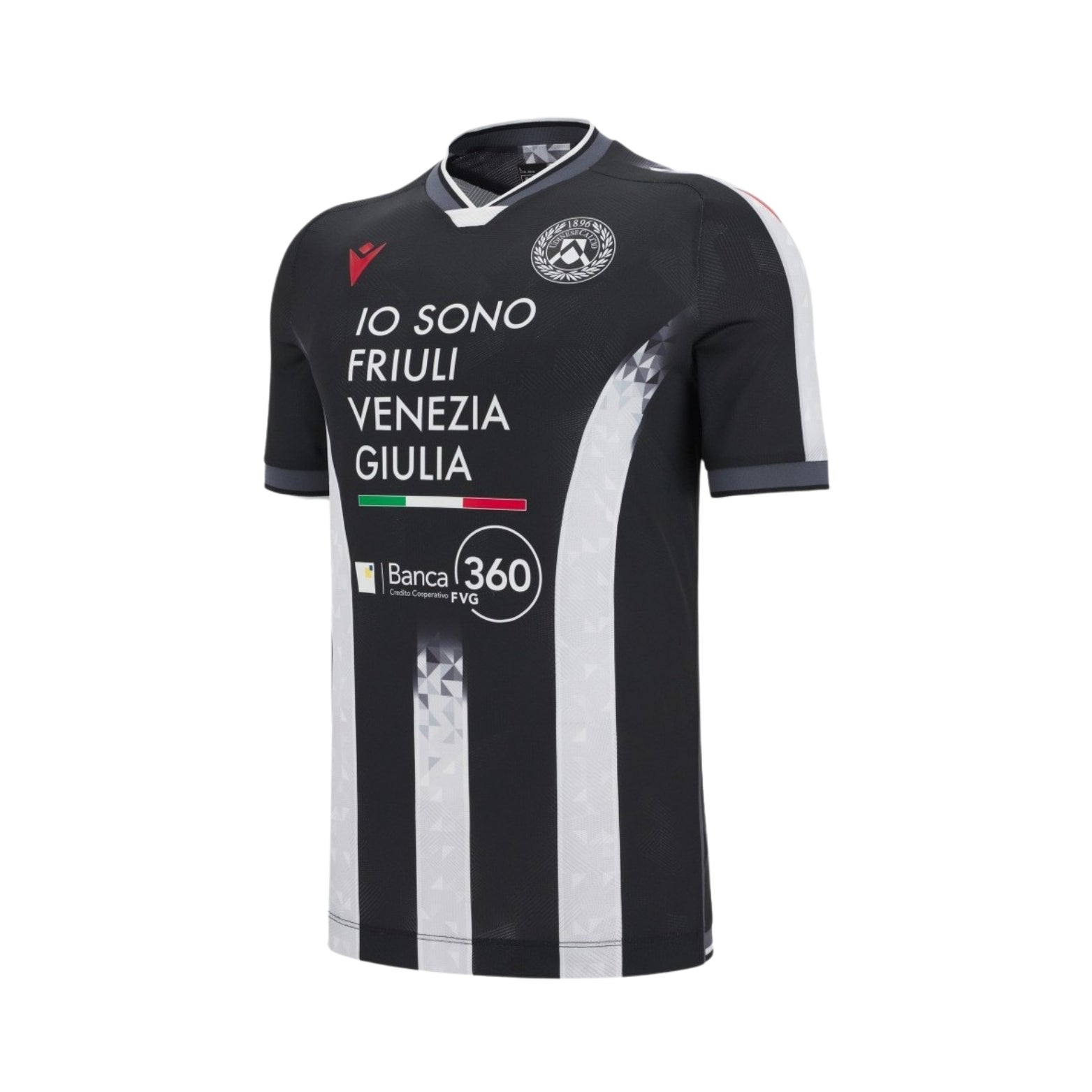 Udinese Calcio Domicile 25/26 - Vue de face