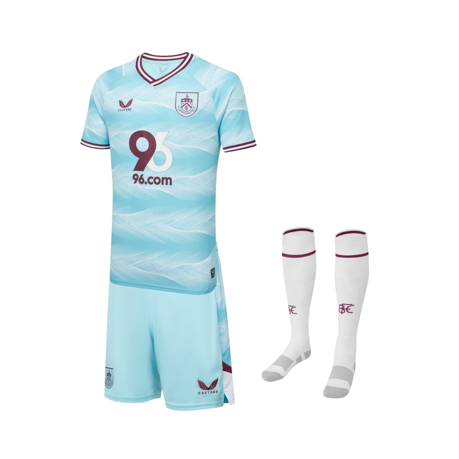 Kit - Burnley Extérieur 25/26 - Vue de face