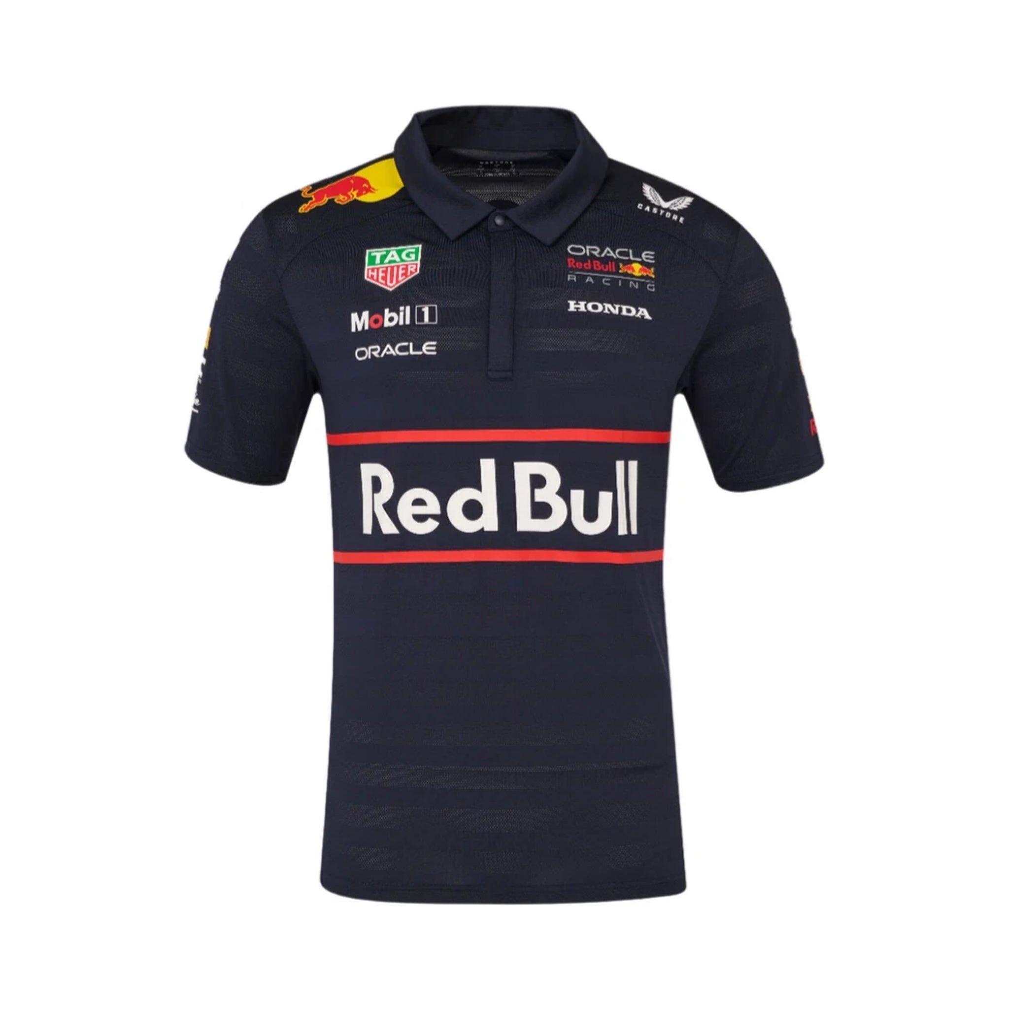 Polo Red Bull F1 2025 - Vue de face