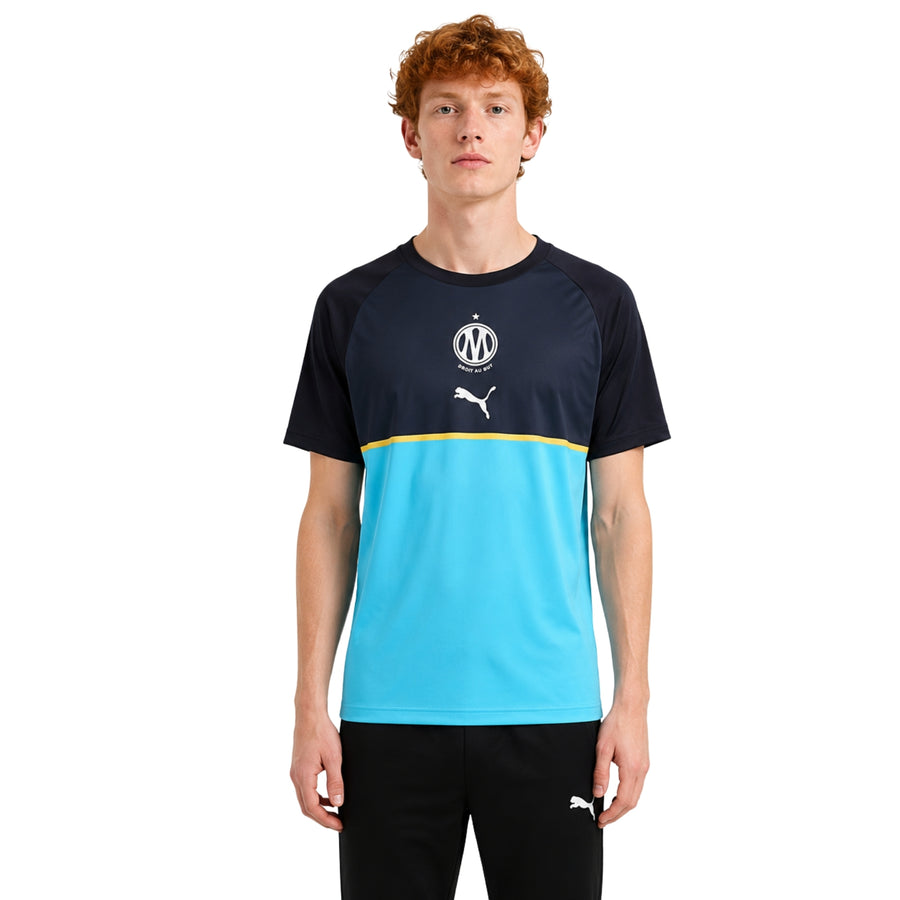 Olympique de Marseille Avant-Match 26/27 - Bleu Marine et Bleu Clair