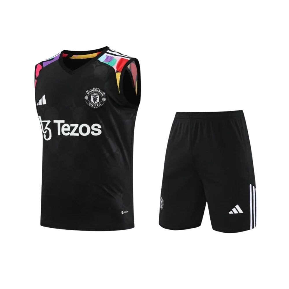 Équipement de Entraînement - Manchester United 24/25 - Manches Cava - Vue de face