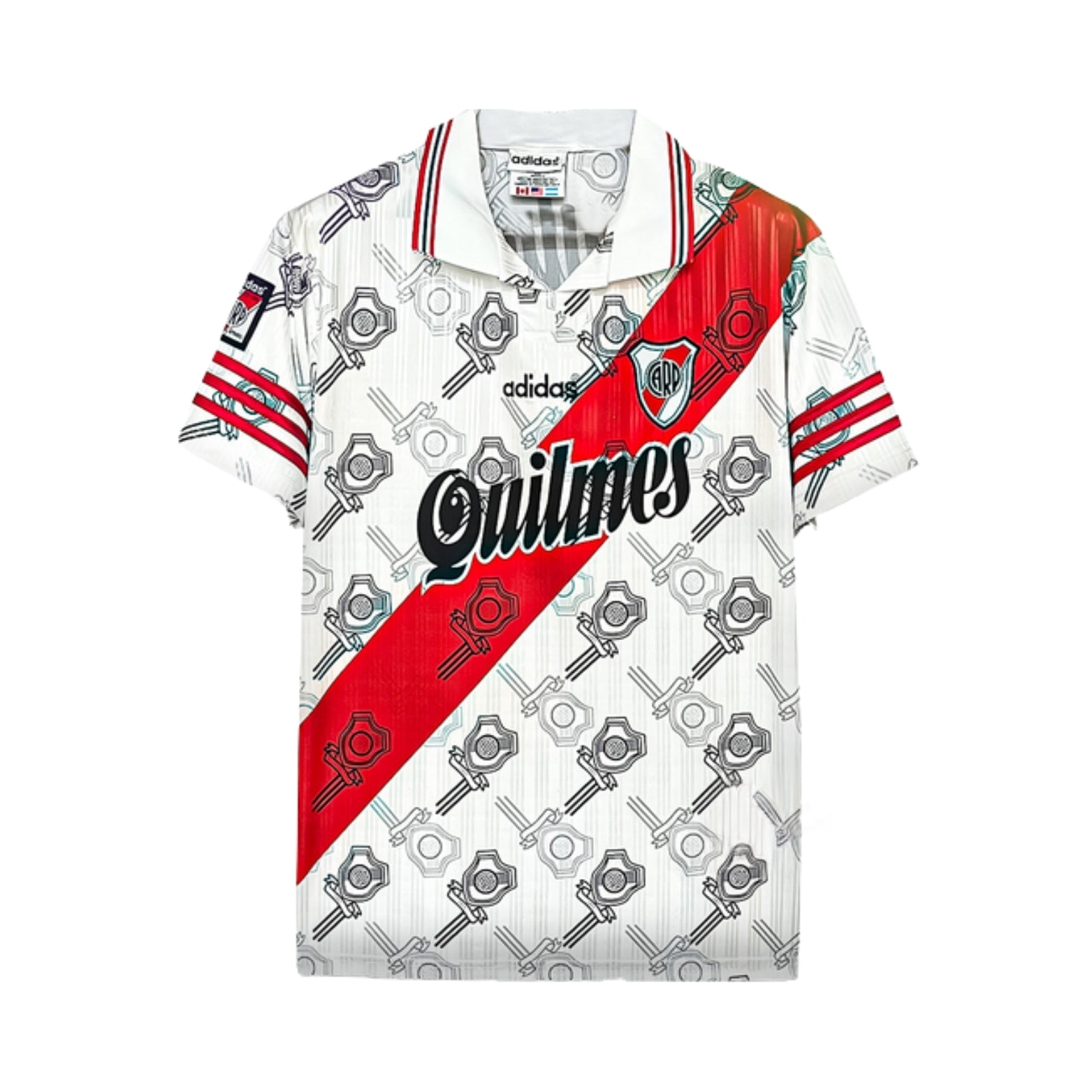 River Plate Domicile 96/97 - Vue de face