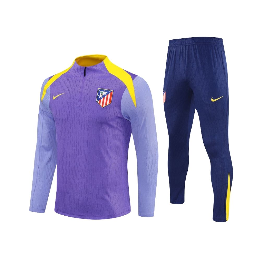 Atlético de Madrid 25/26 - Survêtement - 1/2 Zip - Vue de face
