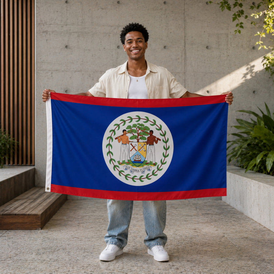 Drapeau - Belize