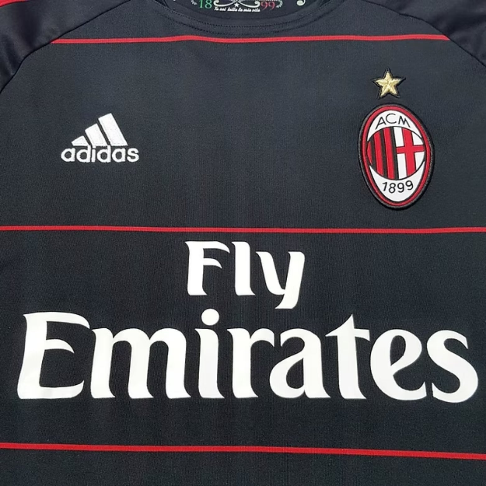 AC Milan Troisième 10/11 - Détail