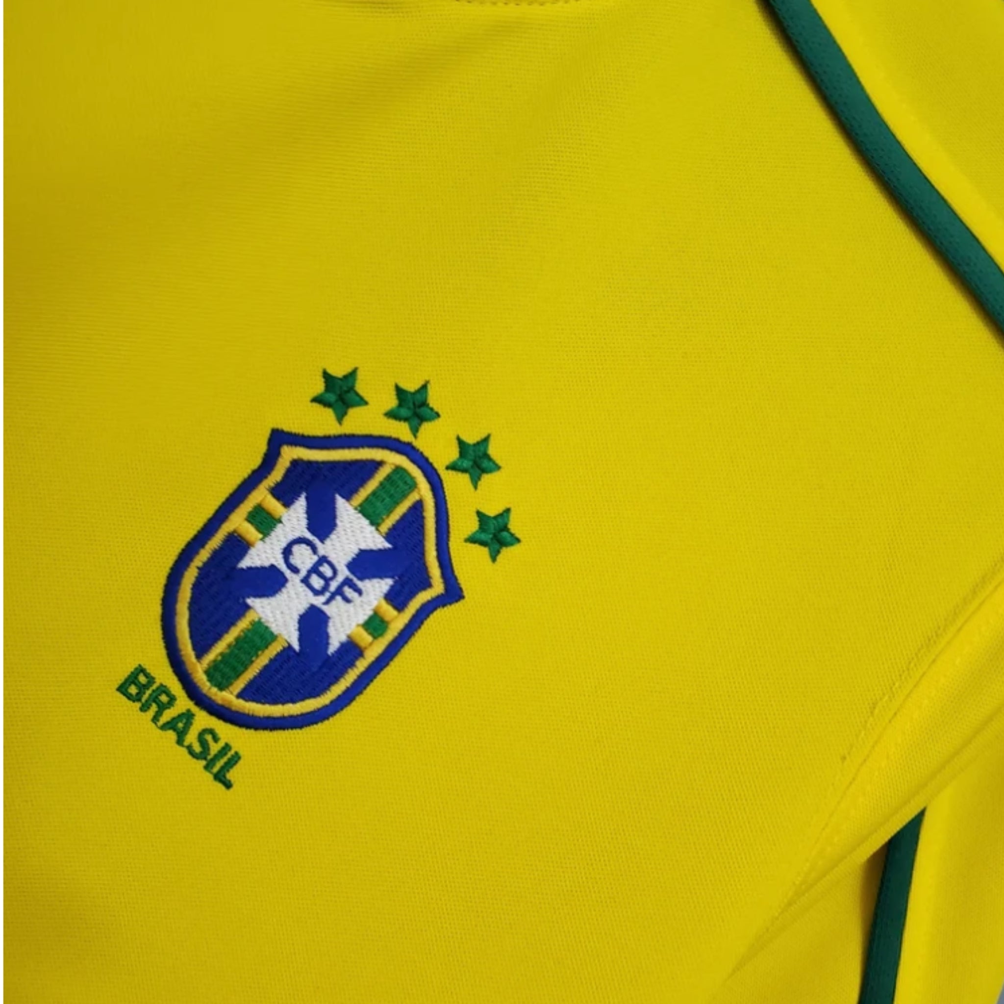 Maillot rétro Brésil Domicile 98/99 — détail 5