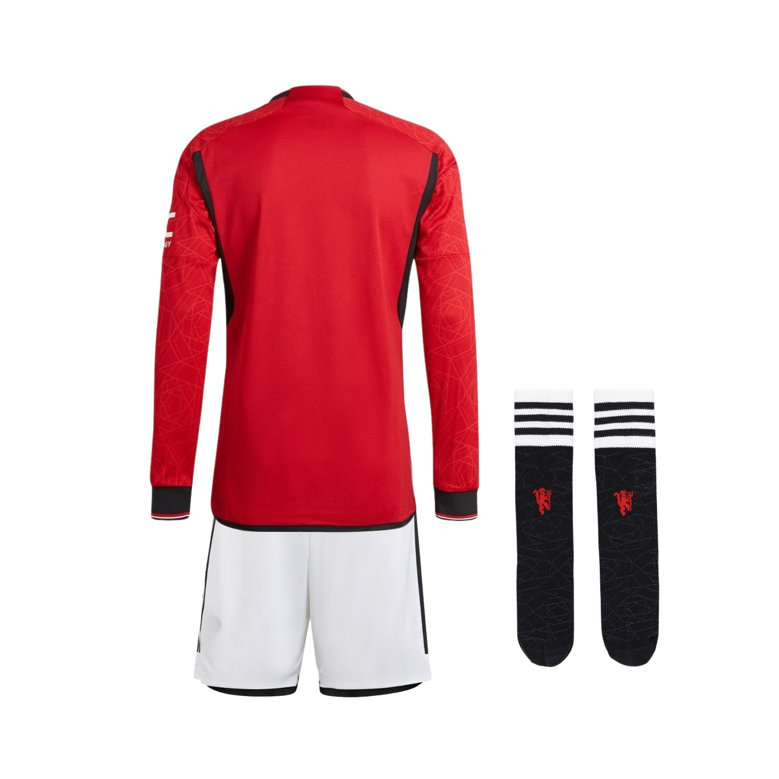 Kit - Manchester United Domicile 23/24 - Manches Longues - Vue de dos