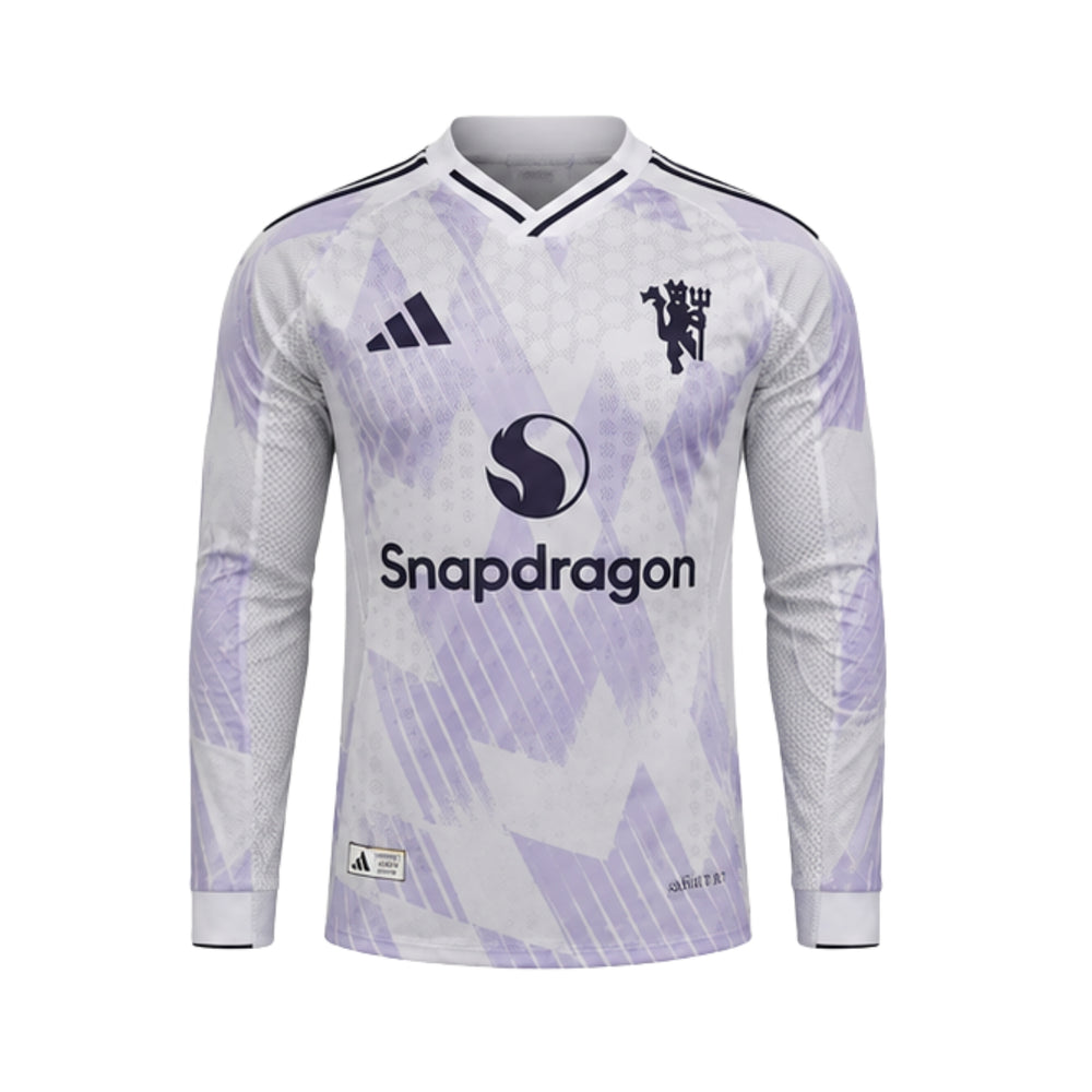 Manchester United Away 25/26 - Long Sleeve - Player Version