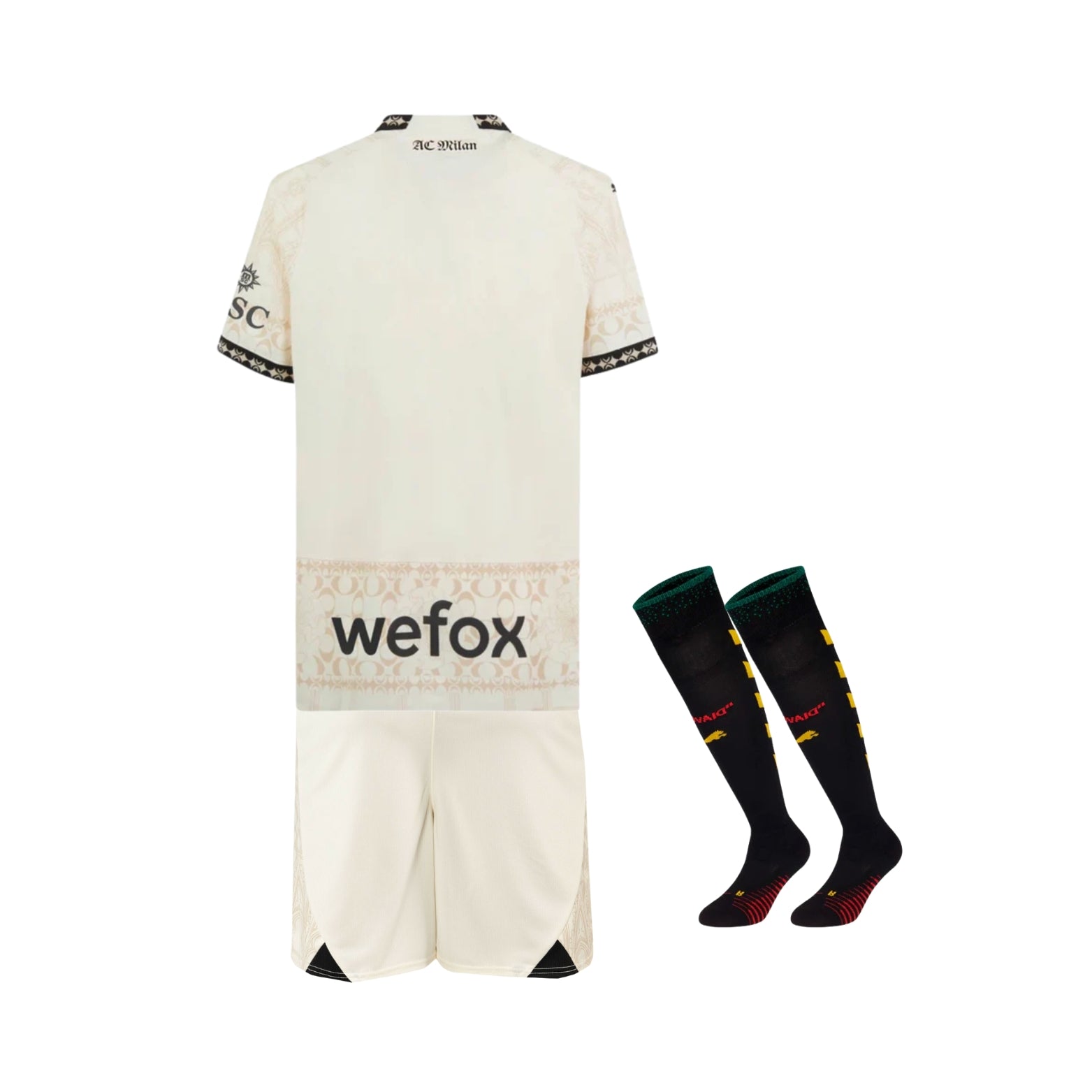 Kit - AC Milan Quatrième 23/24 - Vue de dos