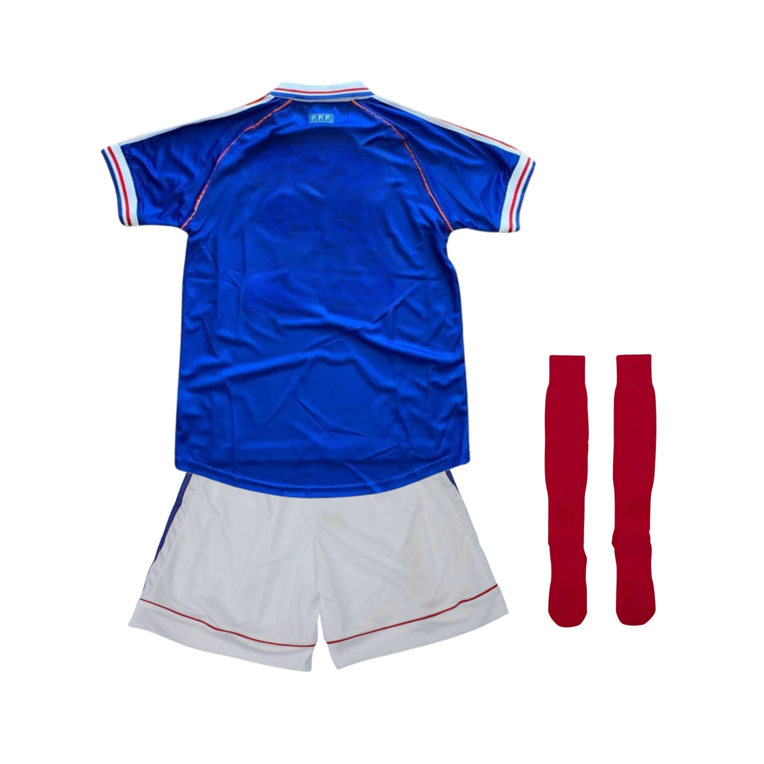 Kit - France Domicile 98 - Final Mundial 1998 - Détail