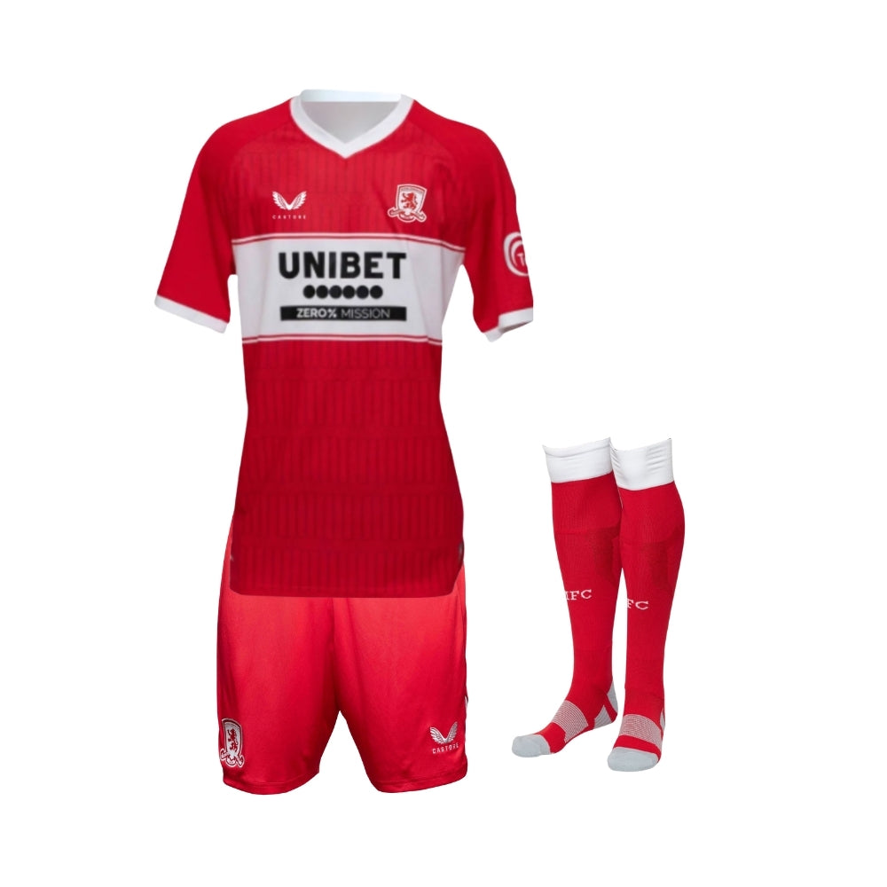 Kit - Middlesbrough Domicile 25/26 - Vue de face