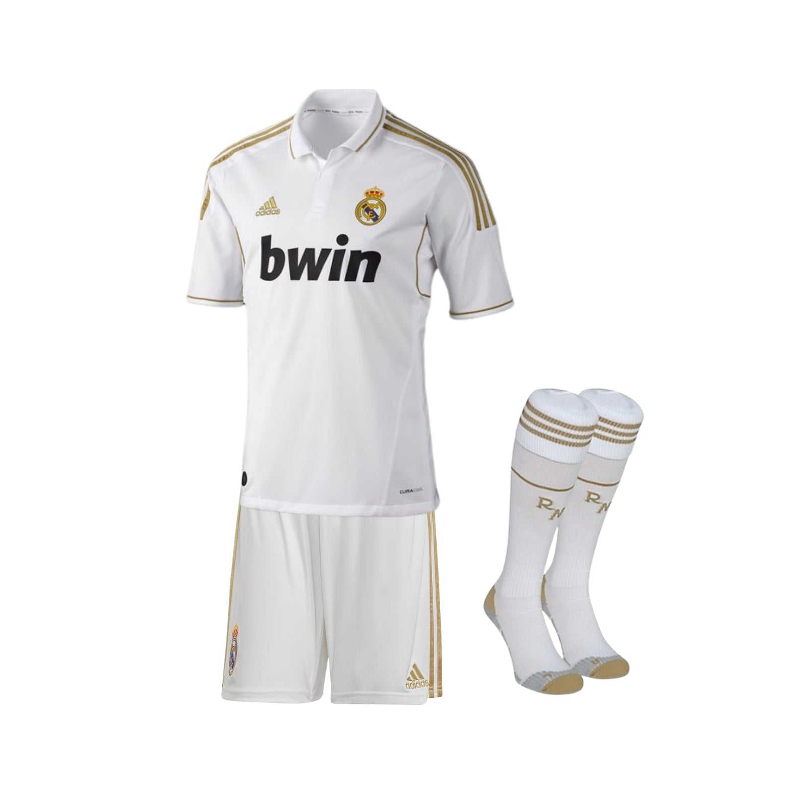 Kit - Real Madrid Domicile 11/12 - Vue de face