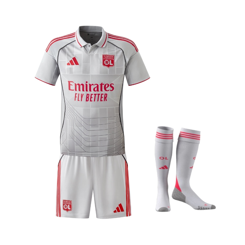 Kit - Olympique Lyonnais Troisième 25/26 - Vue de face