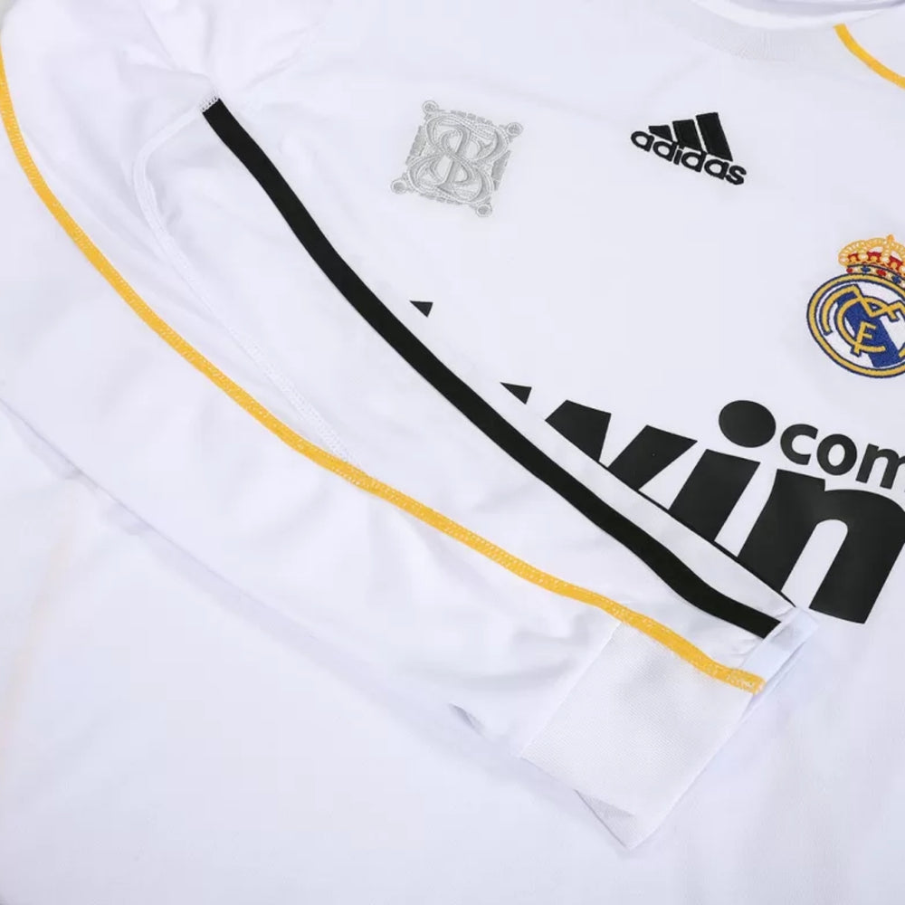 Real Madrid Home 09/10 - Long Sleeves