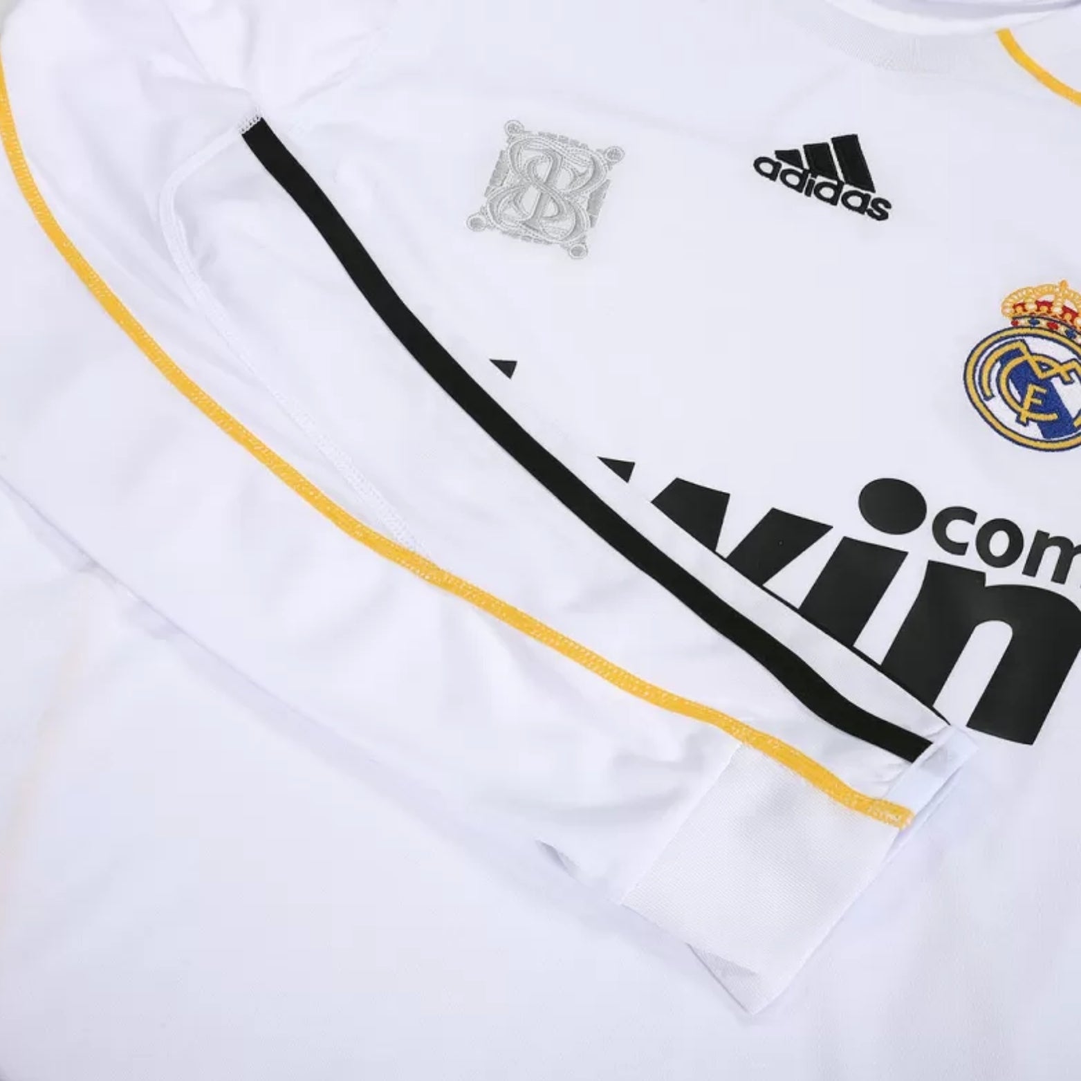 Real Madrid Domicile 09/10 - Manches Longues - Détail