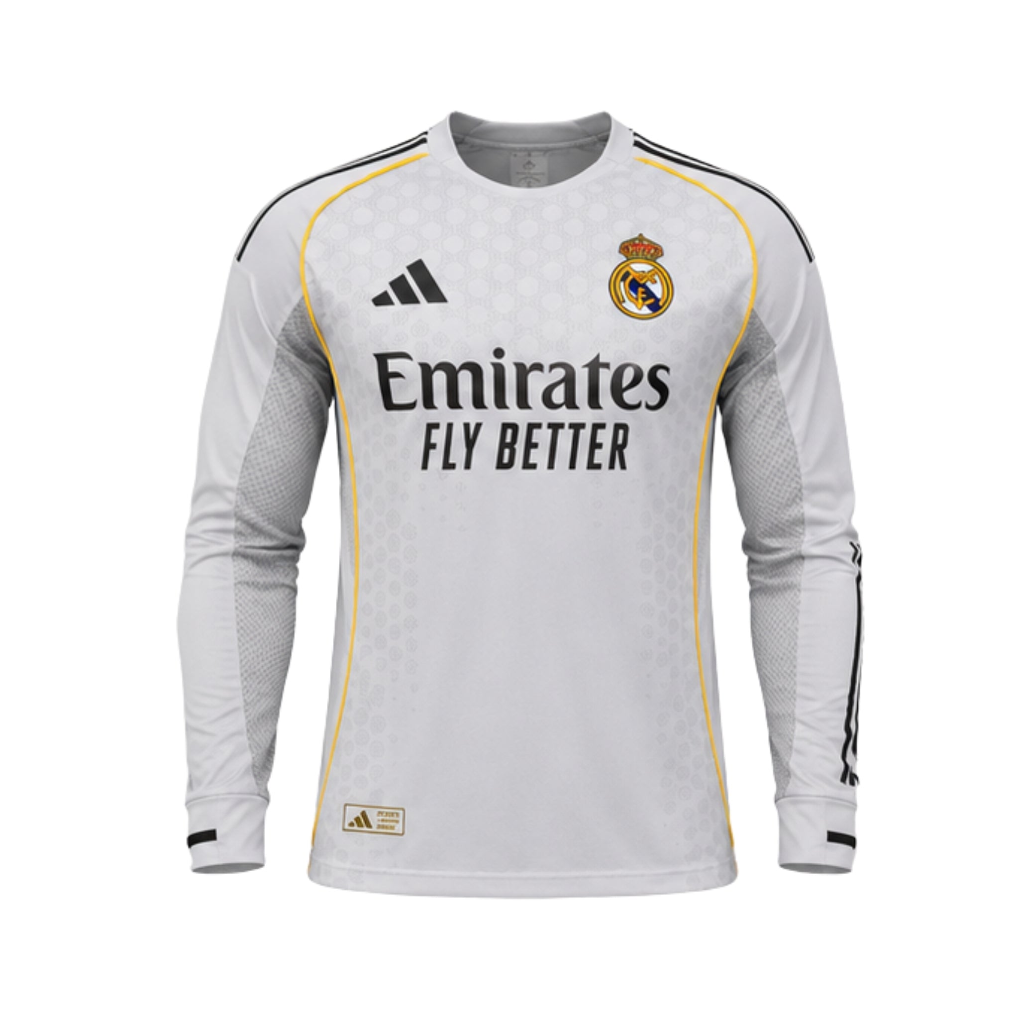 Real Madrid Home 25/26 - Player Version - Long Sleeve