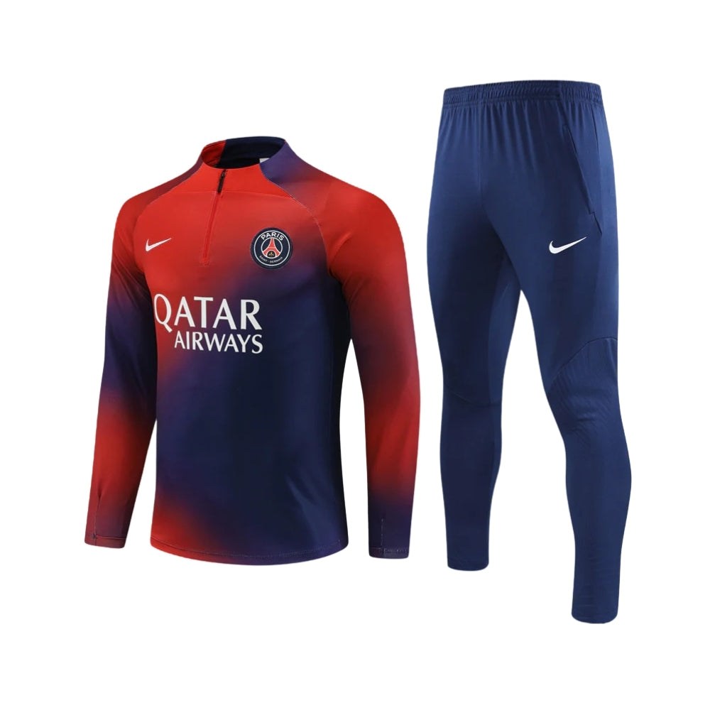 PSG - Survêtement  - 1/2 Zip - Vue de face
