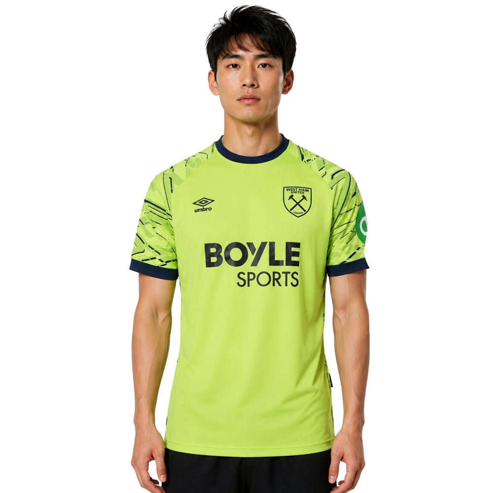 West Ham United Portero 25/26 - Todos los Patrocinadores