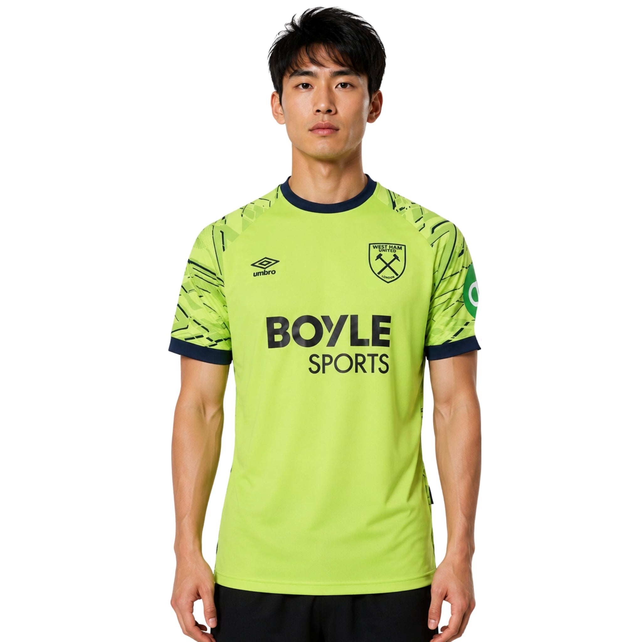 West Ham United Portero 25/26 - Todos los Patrocinadores