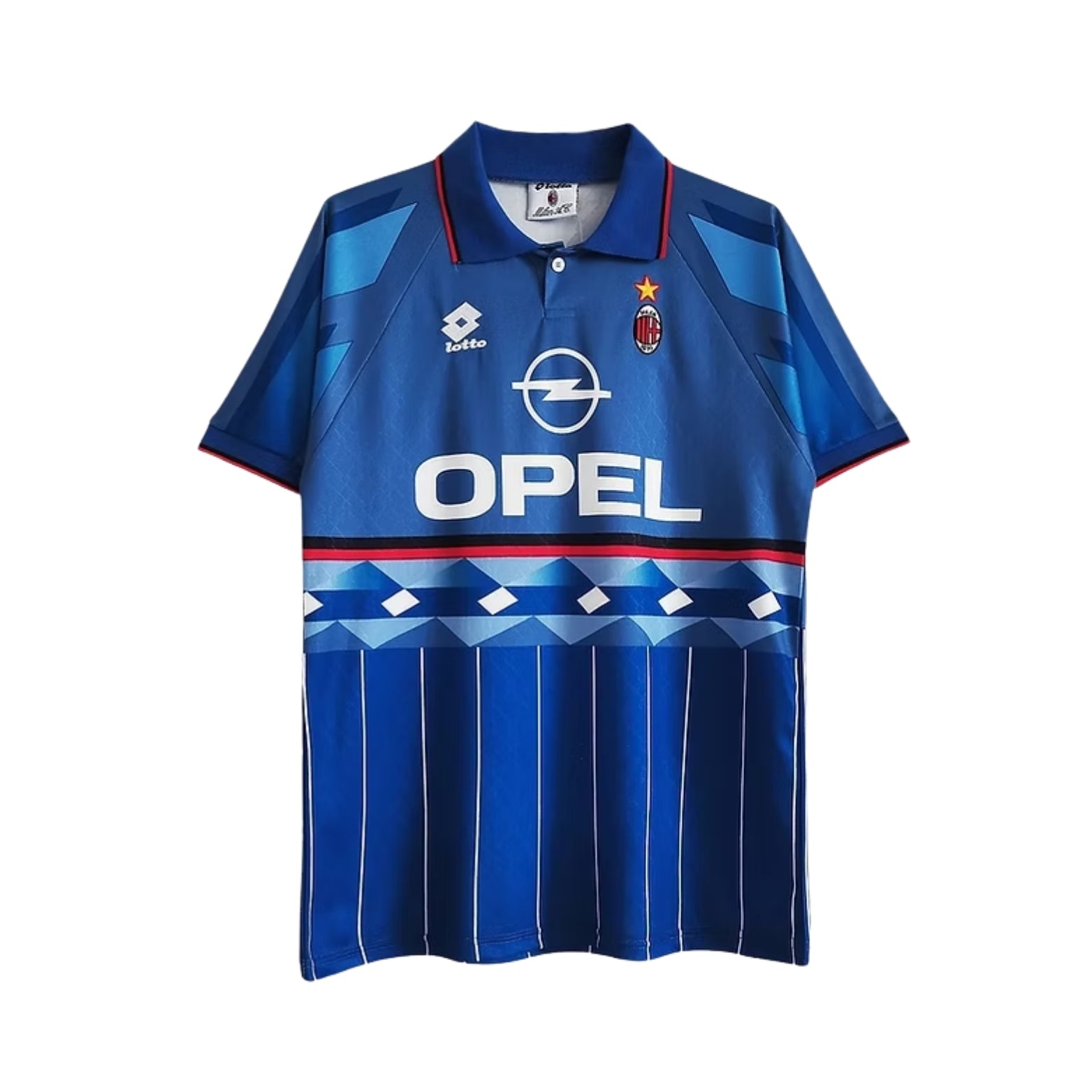 AC Milan Extérieur 95/96 - Vue de face