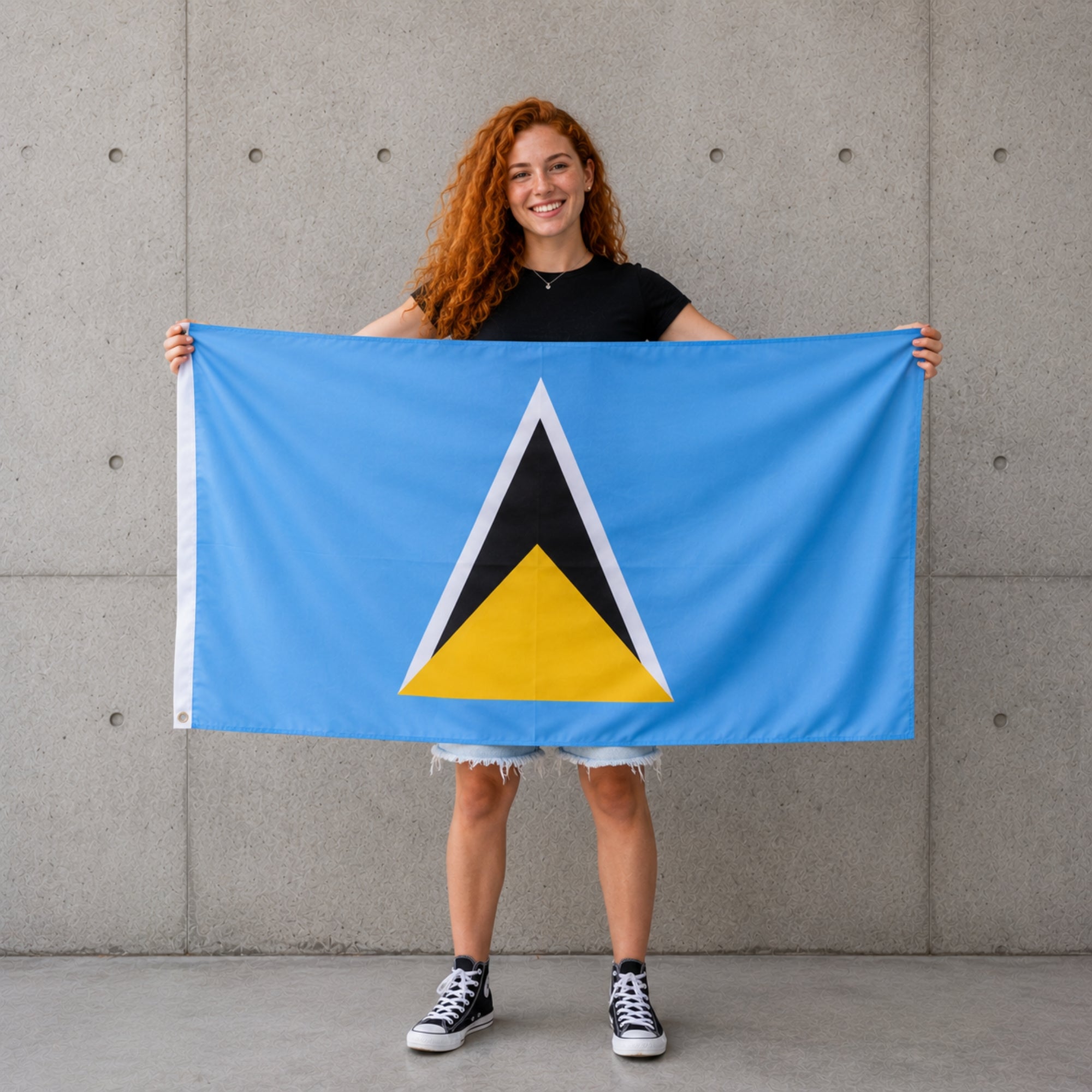 Drapeau - Sainte-Lucie